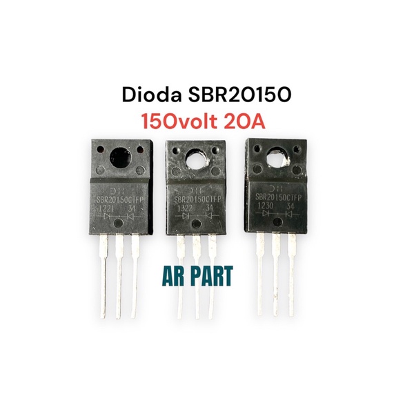 dioda SBR20150CTPF original 20a 150v