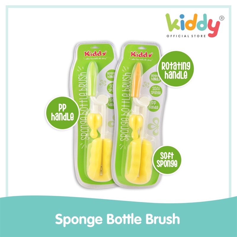 Kiddy bottle brush - sikat pembersh botol