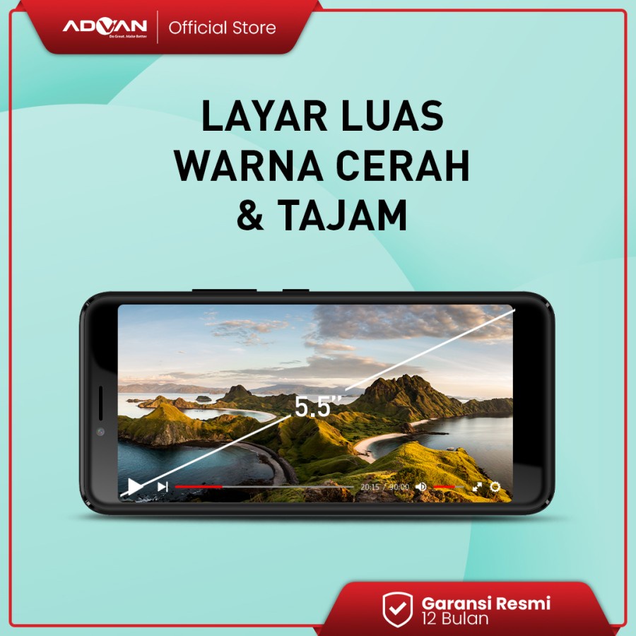 advan nasa plus android smartphone garansi resmi