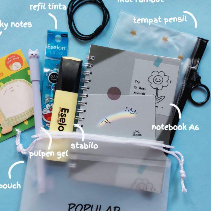 

ま (PART 2) PAKET ALAT TULIS 8IN1 KARAKTER LUCU / STATIONERY SET FANCY / ALAT TULIS SET / STATIONERY SET ズ