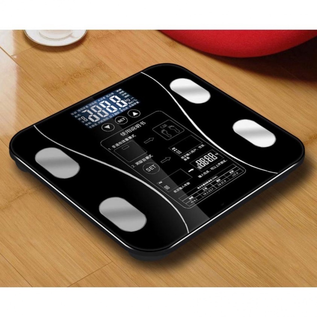 Timbangan Badan Digital Elektrik Bluetooth Taffware Digipounds 180KG-SHY01