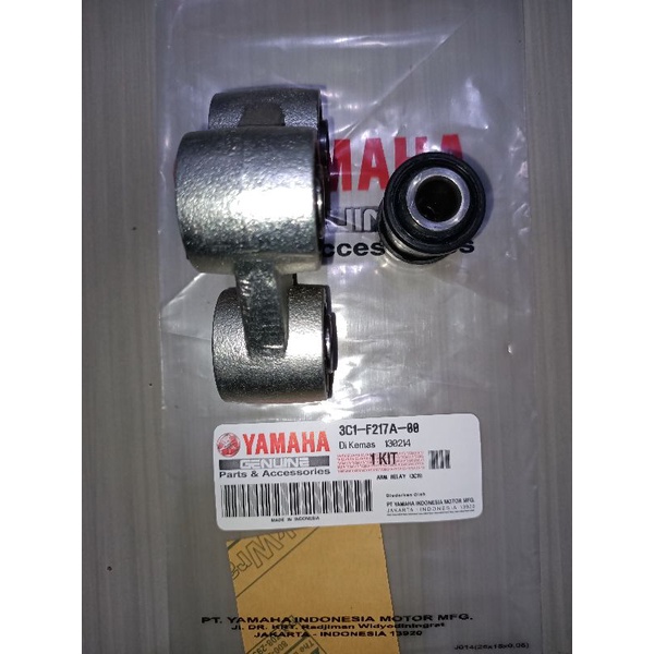 unitrack arm relay assy plus bos conrod bos bush lengan ayun vixion