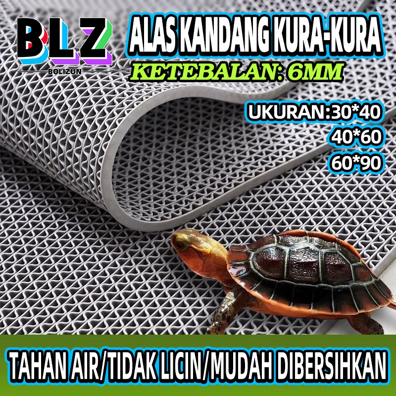 Bolizun Alas Kandang Kucing / Alas Kandang Anjing / Alas Kandang Tortoise 30x40cm/40x60cm/60x90cm - Jaring