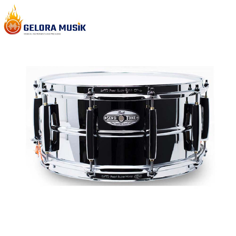 Snare Drum Pearl Sensitone STH1465S Heritage Alloy Steel