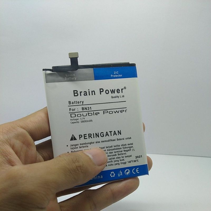 BATRE BATERAI XIAOMI REDMI S2 DOUBLE POWER BN31 BATTERY