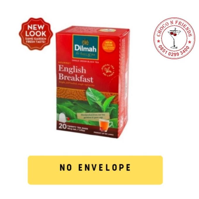 

Teh Dilmah No Envelope 20 sachet English Breakfast