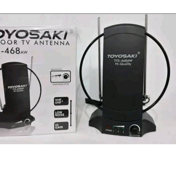Best Product Antena TV indoor antena dalam ruangan Toyosaki TYS 468 analog dan digital
