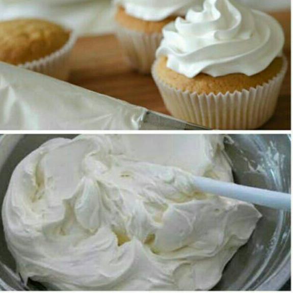 

ㄵ Buttercream 500gr siap pakai instan buttercream kemasan 500gr ↺
