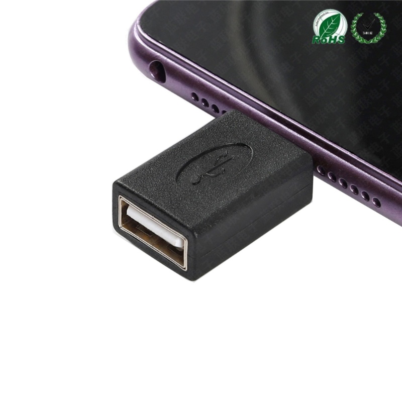 Zzz Adapter Micro USB Male to USB 2.0 Female Bahan Aluminium Alloy Untuk Tablet Smartphone