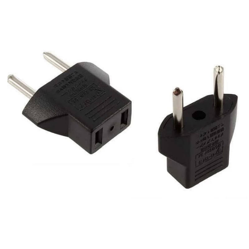 XIHANCAM Over Steker Travel Adaptor Converter Sambungan Batok Colokan Listrik Kaki 3 Ke Kaki 2 Adaptor Steker Adaptor Colokan Universal