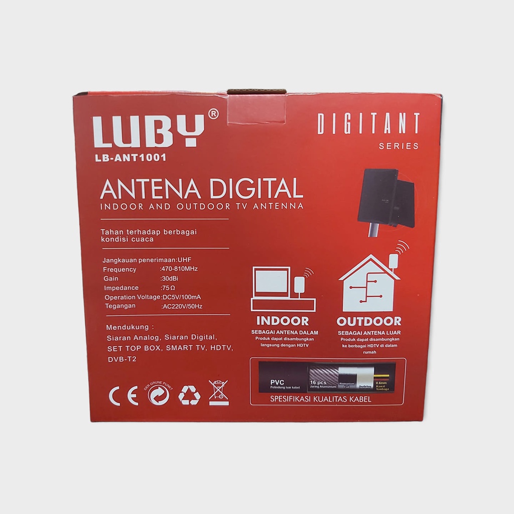 ANTENA DIGITAL LUBY