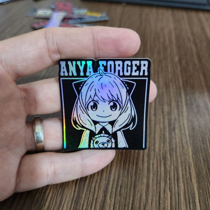 

Sticker Hologram Anime - PSH1281 - Spy X Family - Anya