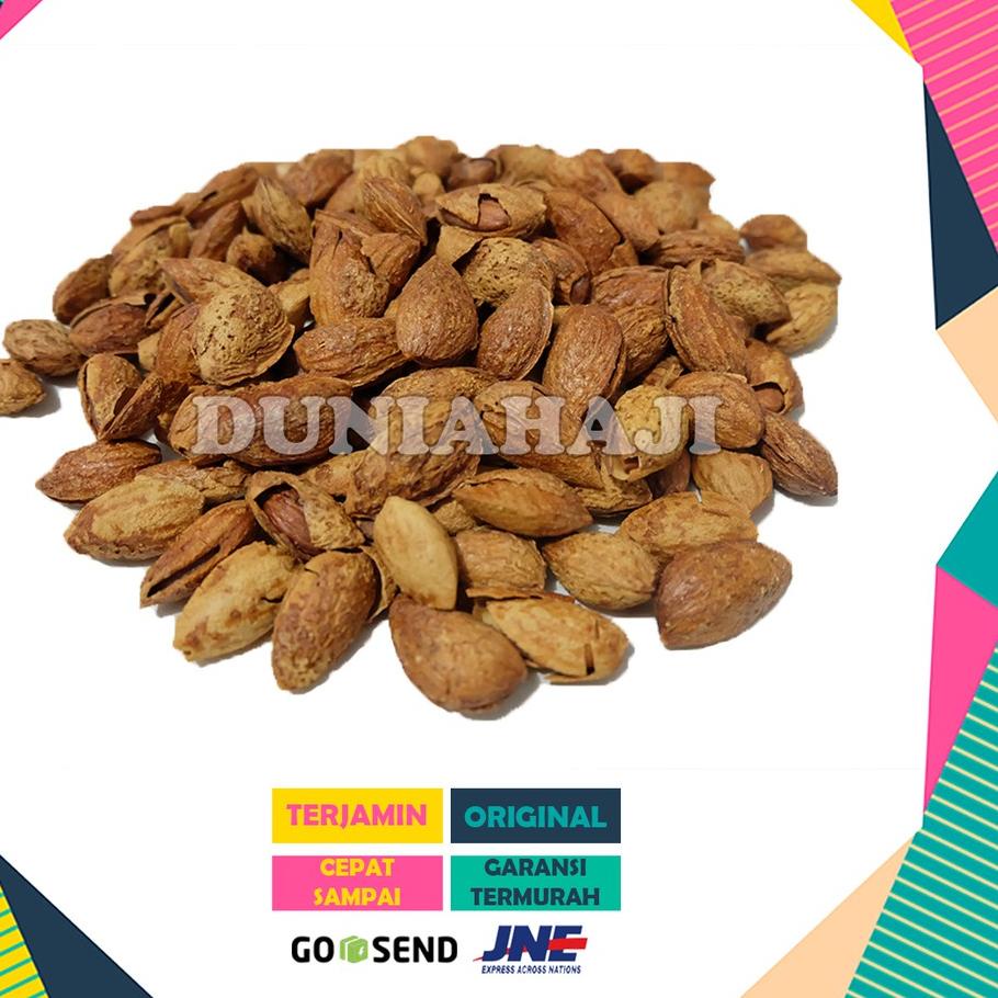 

12.12 FLASH SALE TERMURAH ALMOND 250GRAM Roasted Panggang / Kacang Cangkang Arab Rasa Susu/ Kacang Kulit Almond Milk flavour In Shell