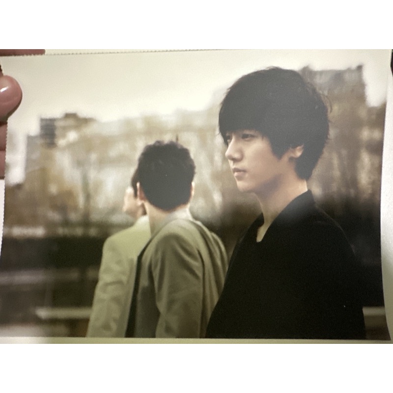 Postcard Super Junior Boys in City (Paris) - Yesung (2)