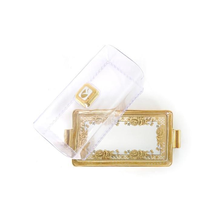 

Tempat Roti/Tempat Kue/Square Cake Plate Vicenza Crp76 029