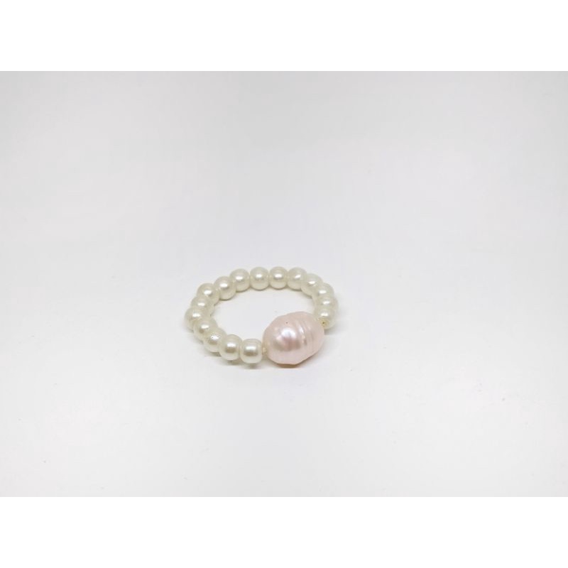 Beads Ring Cincin Manik Aesthetic Lucu Style Korea Pria Wanita