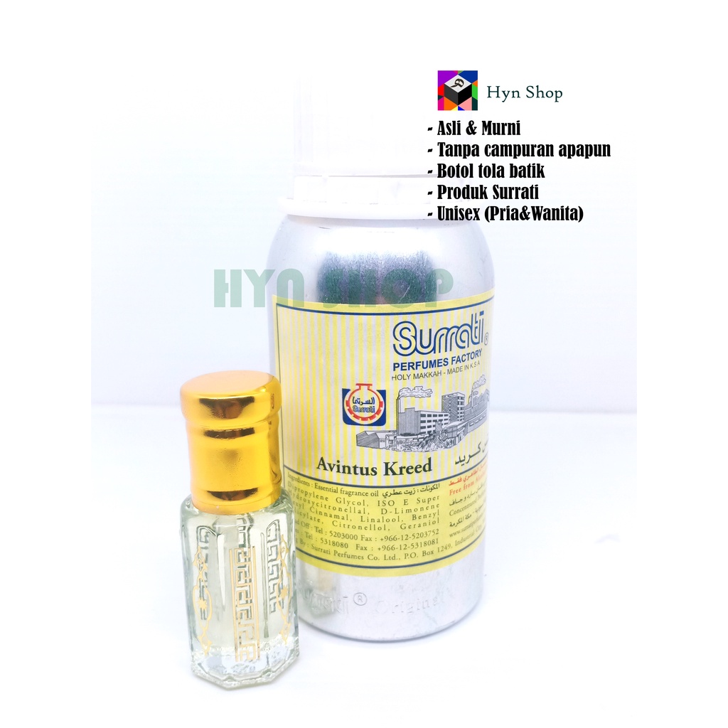 Parfum AVINTUS CREED ORIGINAL SURRATI