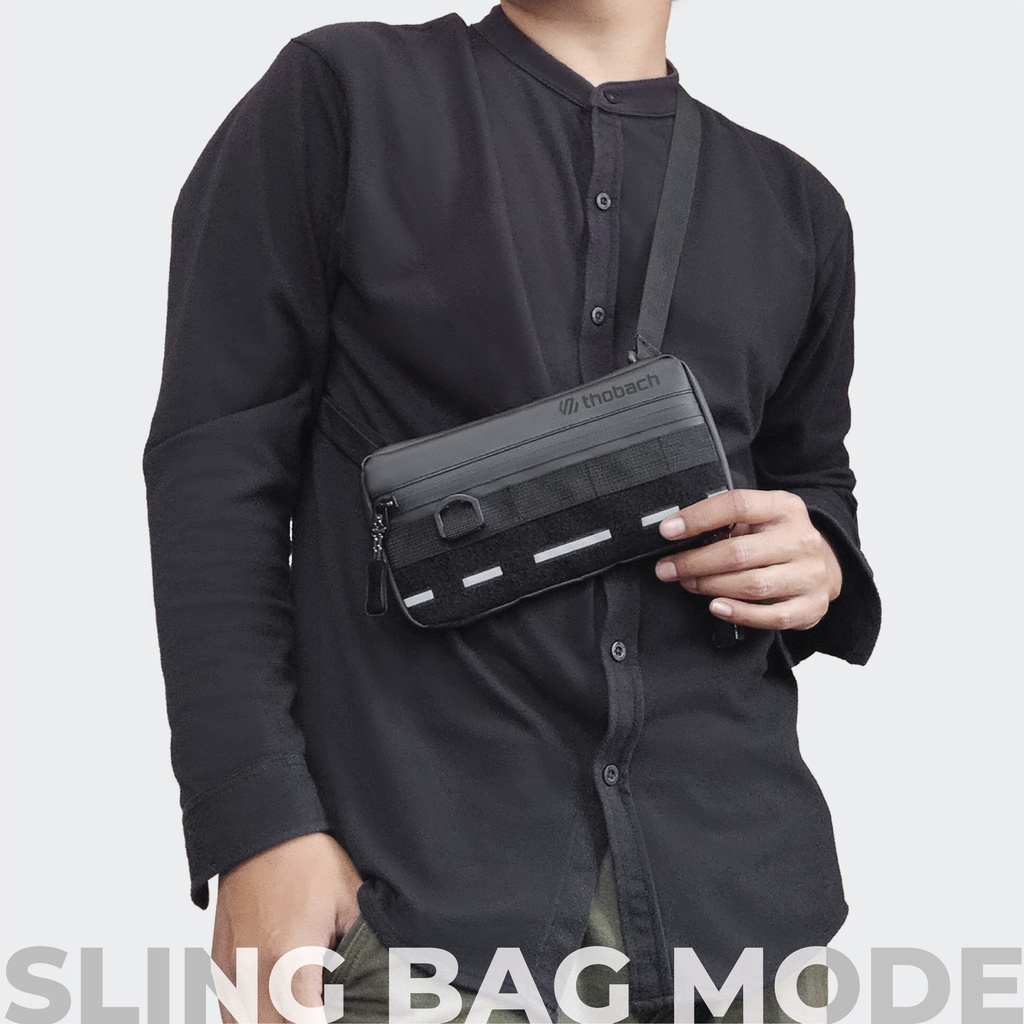 THOBACH-SLING POUCH SLING PHONE BIMO WATERPROOF ETRO DOMPET PRIA WANITA