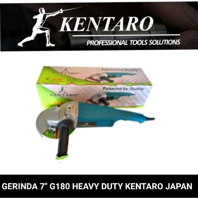 gerinda 7&quot; G180 heavy duty kentaro Japan quality