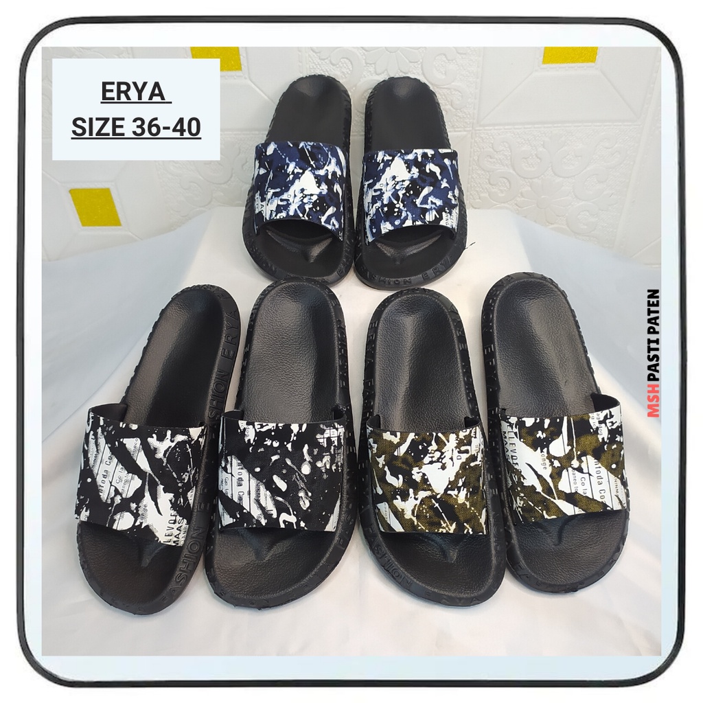 Sandal Slide Anak Size 36-40 Sandal Slipper Karet Sandal Anak Pria