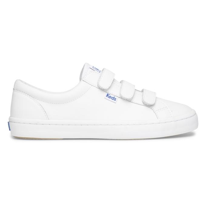 Keds Sepatu Wanita Tiebreak Leather White WH57616