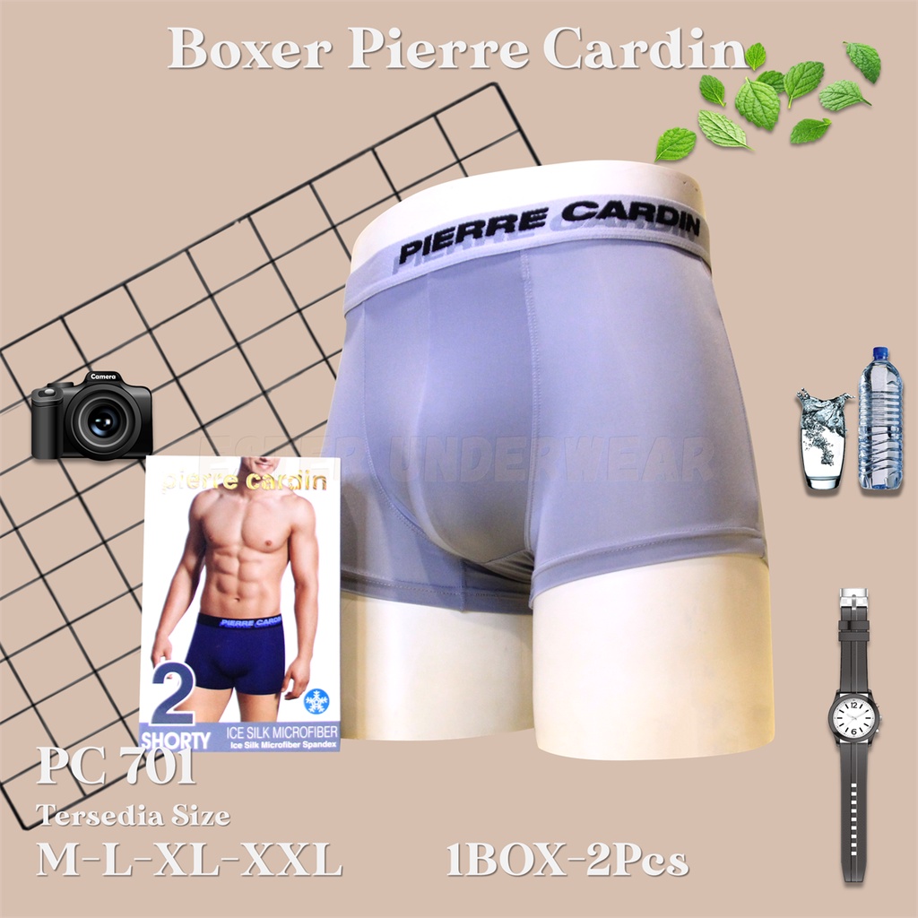 Pierre Cardin Celana Boxer Pria PC 701 1 Box isi 2Pcs