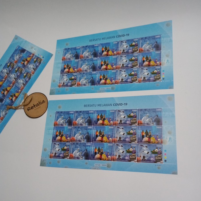 

✨NEW✨ - Full Sheet Perangko Indonesia Seri Covid