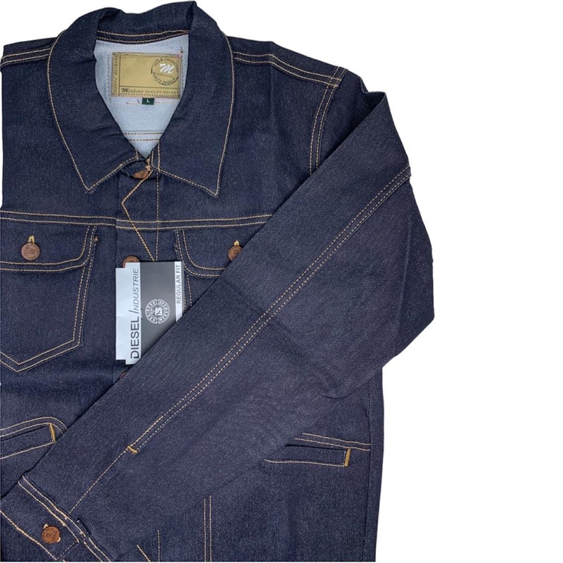 BestPromo Jacket Jeans Pria Reguler Original Diesel Stretch- Jaket Jeans Diesel