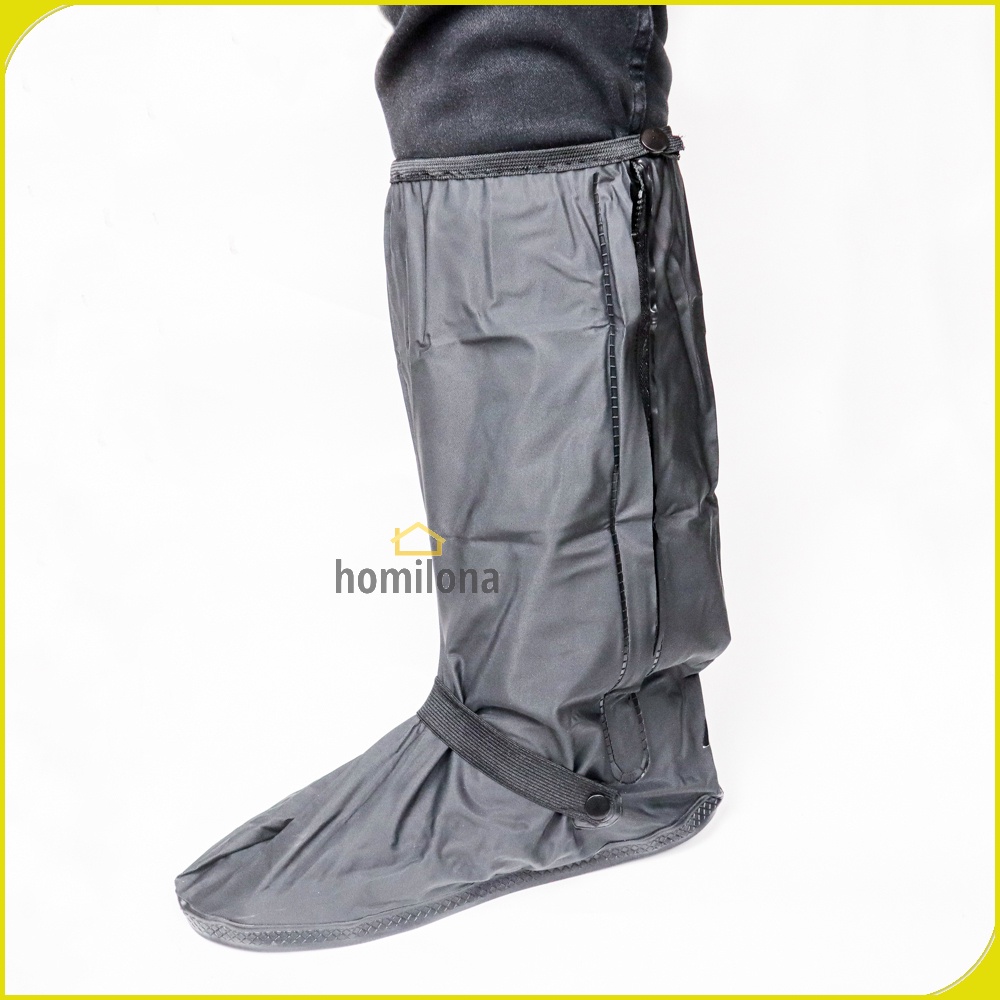 Rhodey Huihua Rain Cover Hujan Sepatu dengan Reflektor Cahaya H-212