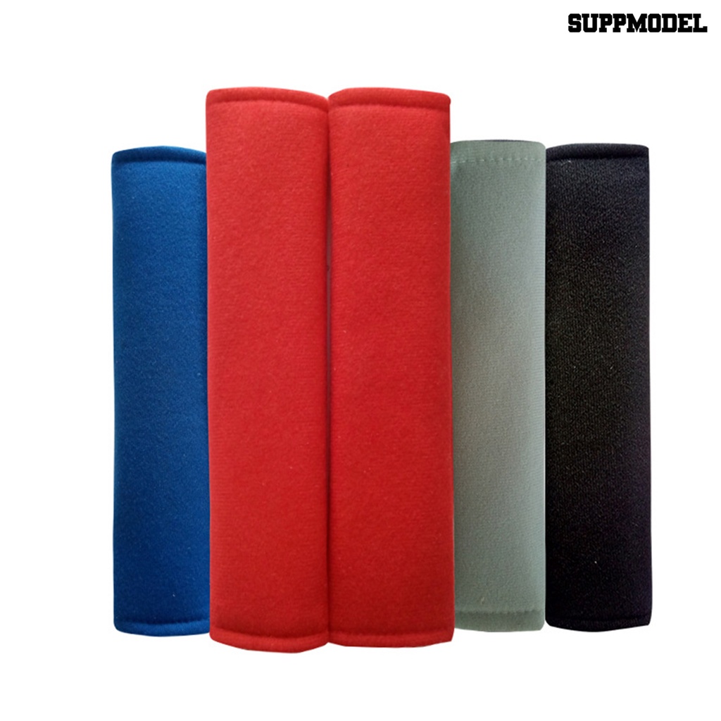 [Dekorasi] 2pcs Seat Belt Cushions Nyaman Hypoallergenic Katun Sabuk Pengaman Tali Bahu Sarung Untuk Sabuk Pengaman