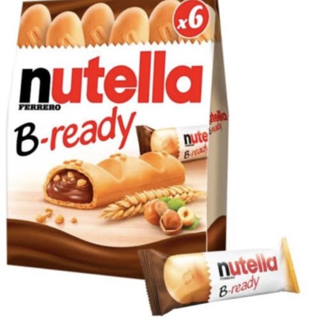 

Hot Sale Biskuit Nutella B-Ready Bready Be Ready Pack 132Gr 132 Gr isi 6 .,.,.,..,