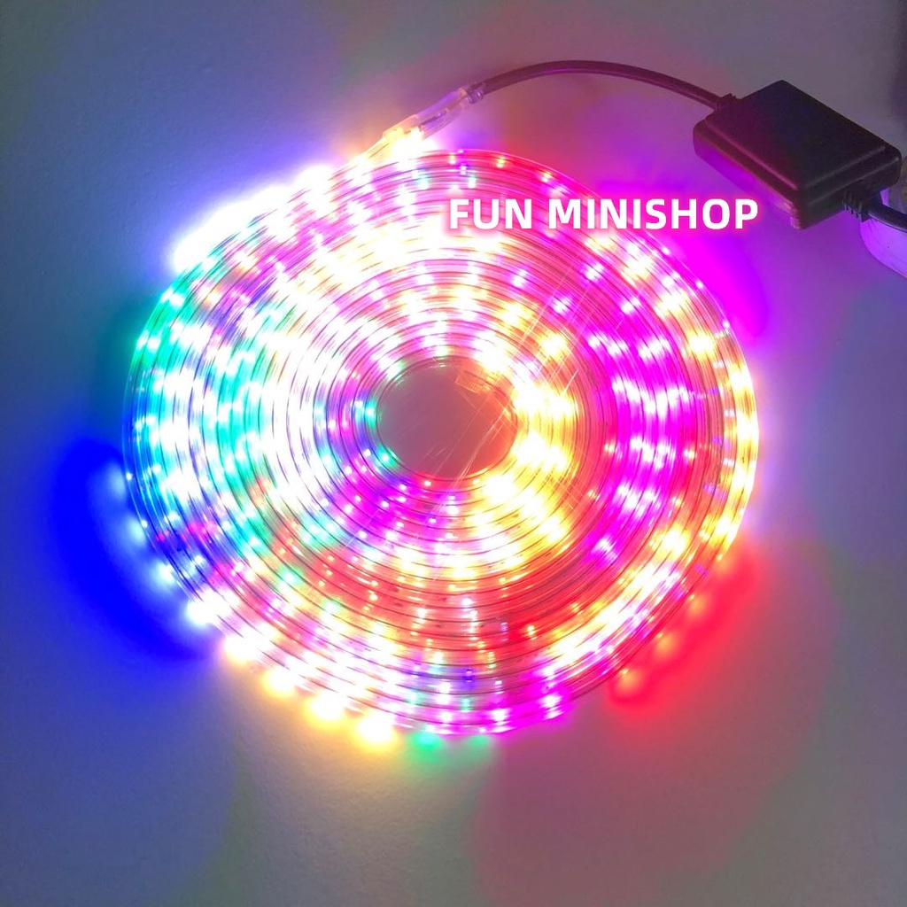 PAKET LAMPU LED STRIP SELANG RGB WARNA WARNI 2835 OUTDOOR