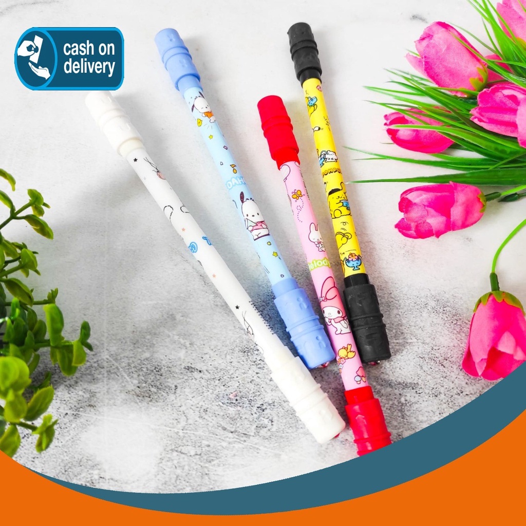 

PULPEN MAINAN PUTAR MAGNET SANRIO SPINNING ALAT TULIS KARTUN SUNRIO BOLPOIN UNIK IMUT PURIN CINAMOROLL