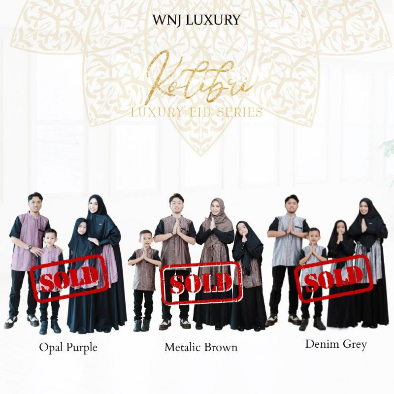 Sarimbit Kolibri Luxury Eid Series 2023 by Wanoja Original