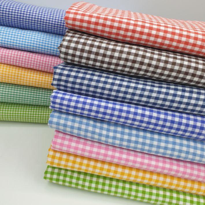 [240cm] BAHAN KAIN SPREI POLOS METERAN GORDEN DRESS MICROTEX KATUN CVC / MOTIF EMILY / KOTAK / CELE 