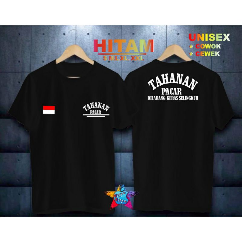 CODKAOS TAHANAN PACAR kaos pria kaos distro kaos murah wanita pria