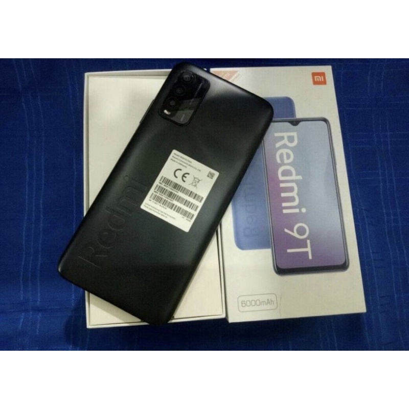 Redmi 9T ram 4/64 second FULLSET ORI