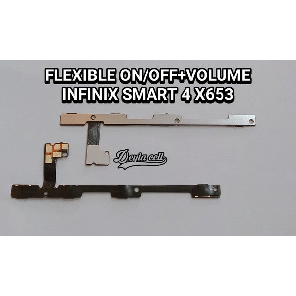 FLEXIBLE FLEXIBEL FLEKSIBEL INFINIX SMART 4 X653 ON OF OFF VOLUME ORIGINAL