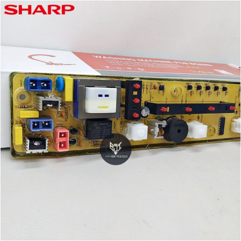 MODUL - PCB Mesin Cuci 1 Tabung SHARP ES-F800B ES-F800F ES-F800H ES-F800S ES-F850