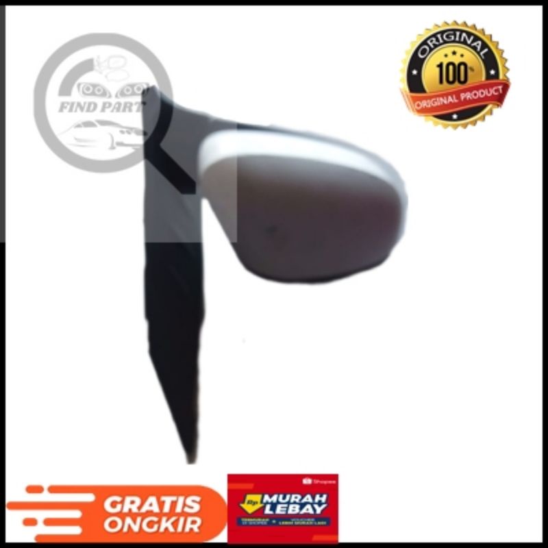 spion mobil brio kanan putih