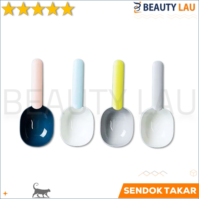 SENDOK MAKANAN KUCING SCOOP SEKOP TAKAR SEROK SEROKAN FEEDING SPOON SKOP MAKANAN KUCING ANJING