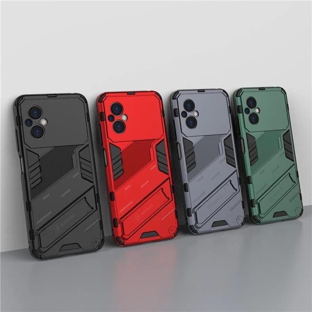 POCO M5 M5S / M4 PRO 4G / M3 / M3 PRO 5G SOFT CASE KICKSTAND CYBERPUNK SERIES