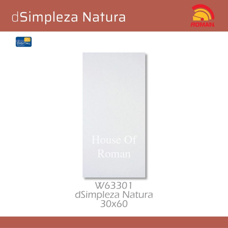 ROMAN KERAMIK DSIMPLEZA NATURA 30X60 W63301 (ROMAN HOUSE OF ROMAN)