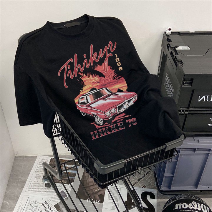 RDGF official shop/kemeja pria terbaru 2023/kemeja leher bulatkaos murah/kaos cotton/kaos kekinian/kemeja leher kru katun/kaos balap keren/Kaos pria/baju kaos oversize/kaos t shirt oversize/kaos hitam oversize/PRIA &amp; WANITA (UNISEX)