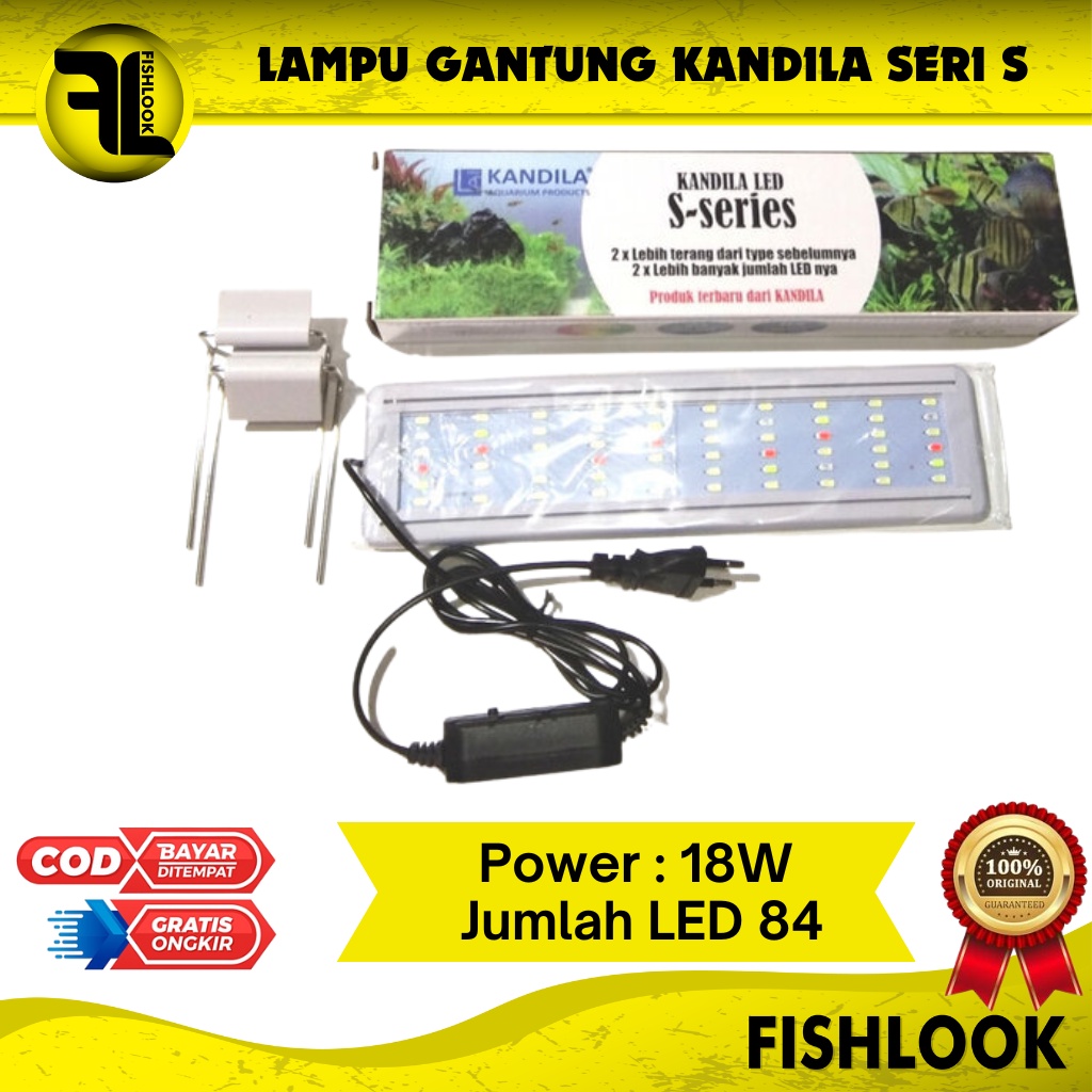 Kandila S400 S400RGB S-400 RGB Lampu Aquascape LED Aquarium Gantung