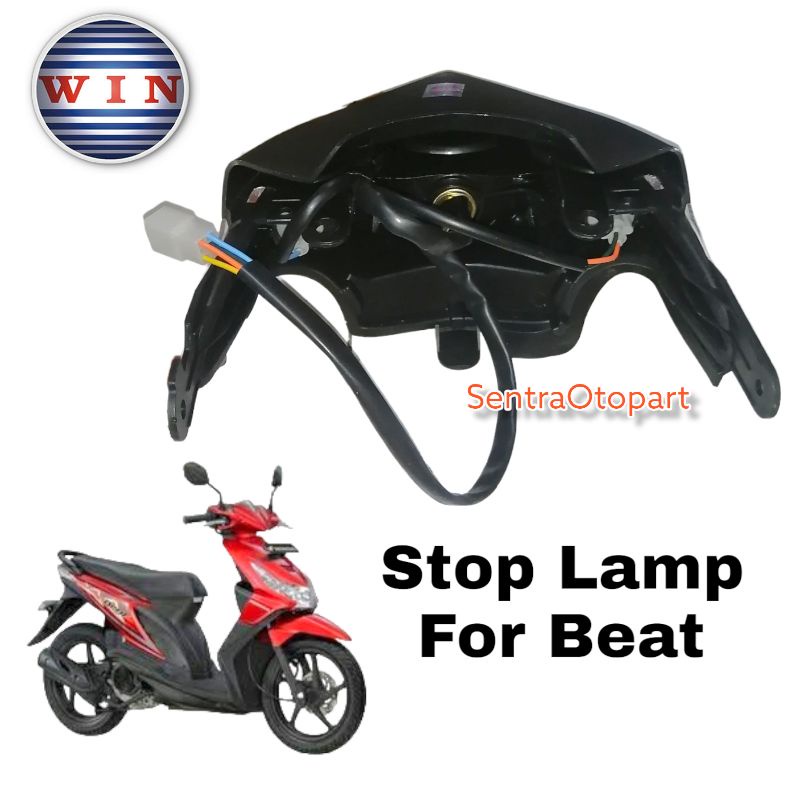 Stop lamp assy lampu stop beat karbu win