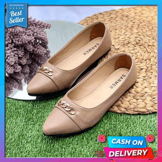 Flatshoes Wanita Terbaru 2022 Kekinian Viral Sendal Flet Sandal Platsus Fletshoes Fletsus Kondangan 