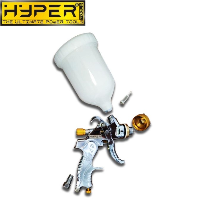Semprot Cat Spray Gun Hvlp Tabung Atas 600Ml Hyper Hp-Hvlp601P