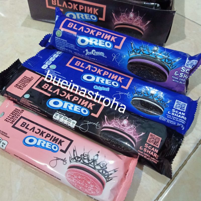 [ SEALED ] PC Photocard Oreo Blackpink Rasa Original Vanilla // Pink Venom // Ice Cream Berry // Tab