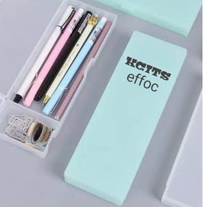 

Kualitas Terkini tempat pensil kcits effoc putih